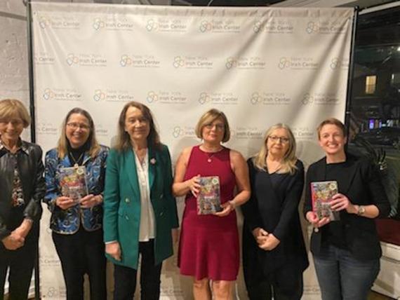 Sophia Hillan, Ivy Bannister, Éilís Ní Dhuibhne, Consul General Helena Nolan, Anne Devlin, Yvonne Cassidy Sophia Hillan, Ivy Bannister, Éilís Ní Dhuibhne, Consul General Helena Nolan, Anne Devlin, Yvonne Cassidy