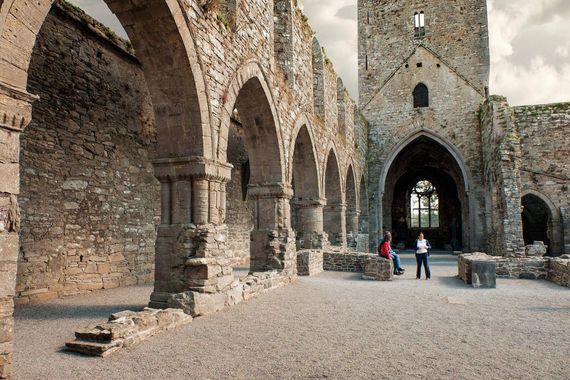 Jerpoint Abbey, County Kilkenny. Tourism Ireland Jerpoint Abbey, County Kilkenny. Tourism Ireland