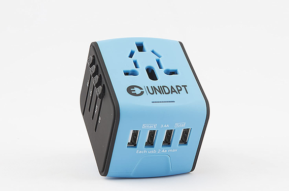 The Unidapt Universal Travel Adapter for this purpose, it goes anywhere and adapts to all currents. The Unidapt Universal Travel Adapter for this purpose, it goes anywhere and adapts to all currents.