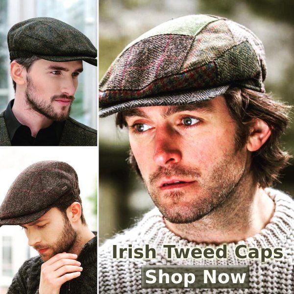 Irish tweed caps from CelticClothing.com