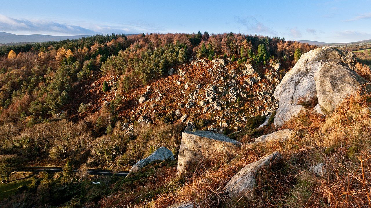 The Scalp Lookout Trail in Barnaslingan Wood. The Scalp Lookout Trail in Barnaslingan Wood.