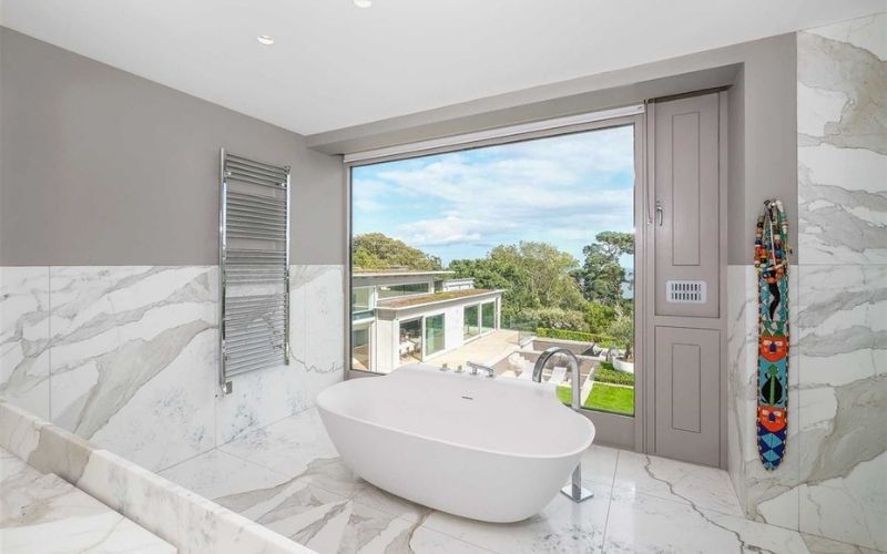 View from the master bathroom. Knight Frank