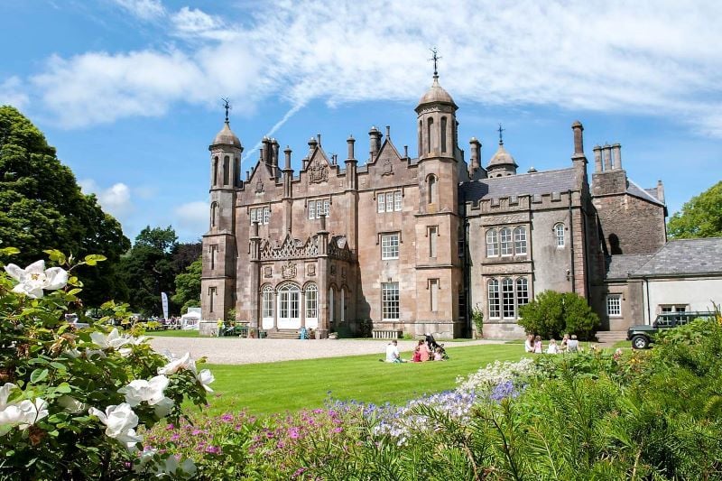 Glenarm Castle. (Ireland's Content Pool)