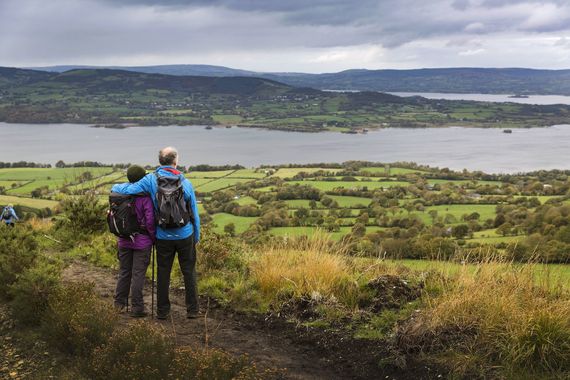 Couple hiking in Tipperary Couple hiking in Tipperary