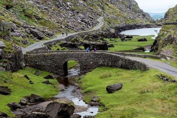 Gap of Dunloe on the Ring of Kerry. Getty