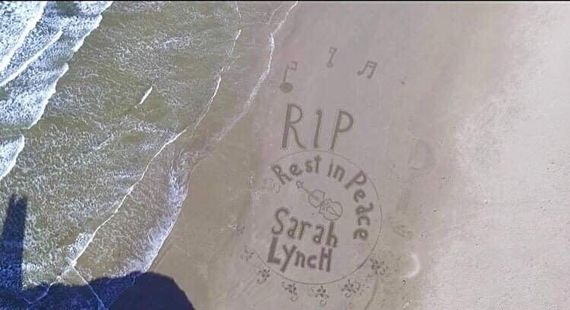A tribute to Sarah Lynch. (via Conor Liston). A tribute to Sarah Lynch. (via Conor Liston).