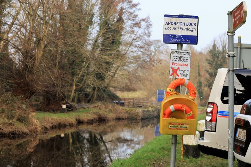 The River Barrow in Athy, Co Kildare on March 2, 2021. (RollingNews.ie)