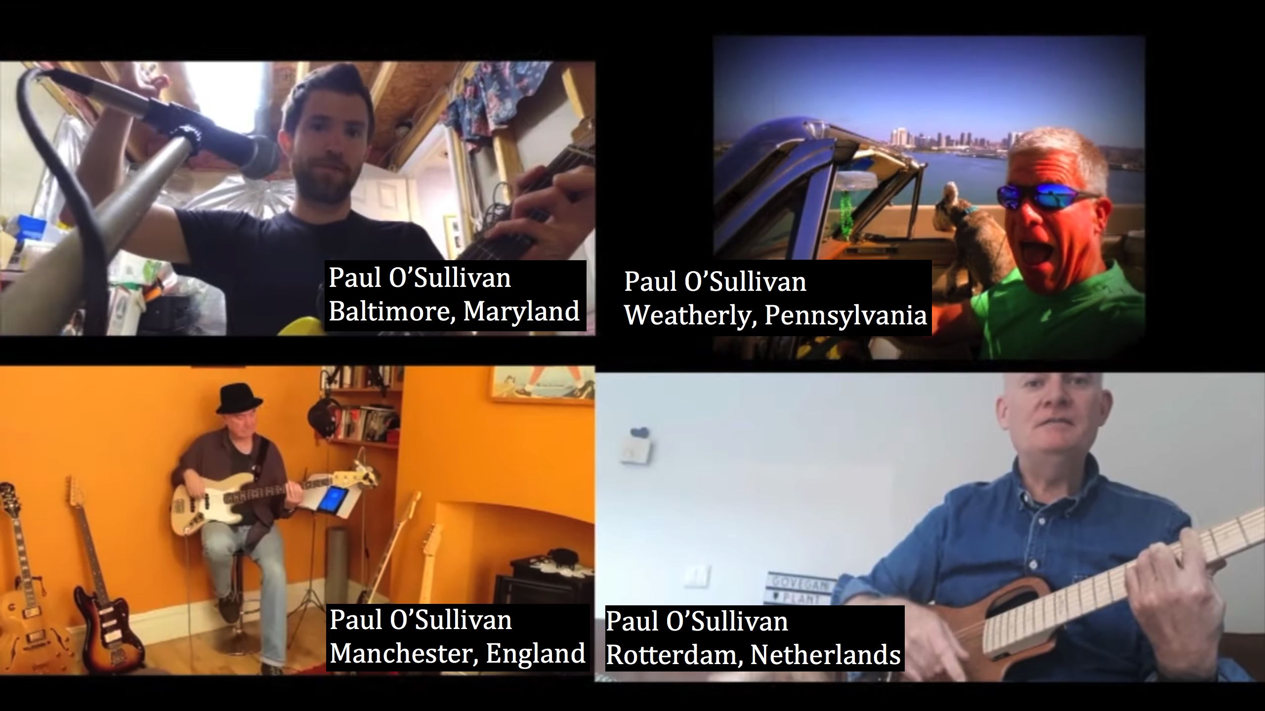 How a band made up of men called Paul O'Sullivan found fame(01)