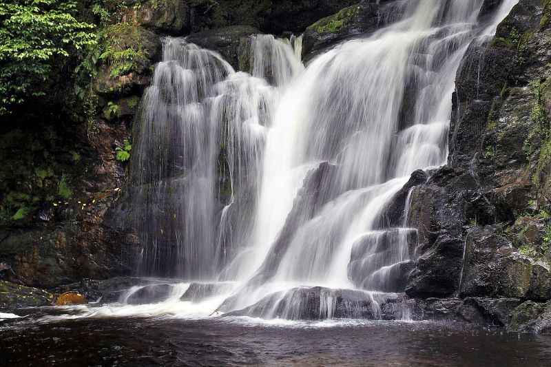Torc Waterfall in Killarney National Park. (Ireland's Content Pool)