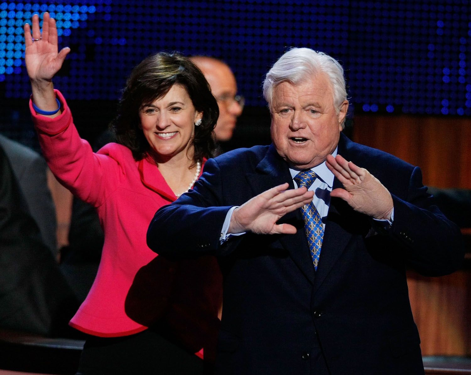 Vicki and Ted Kennedy. Vicki and Ted Kennedy.