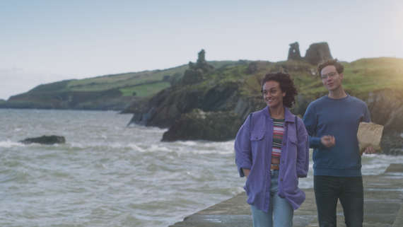 The TV series is filmed with the backdrop of stunning Irish scenery The TV series is filmed with the backdrop of stunning Irish scenery