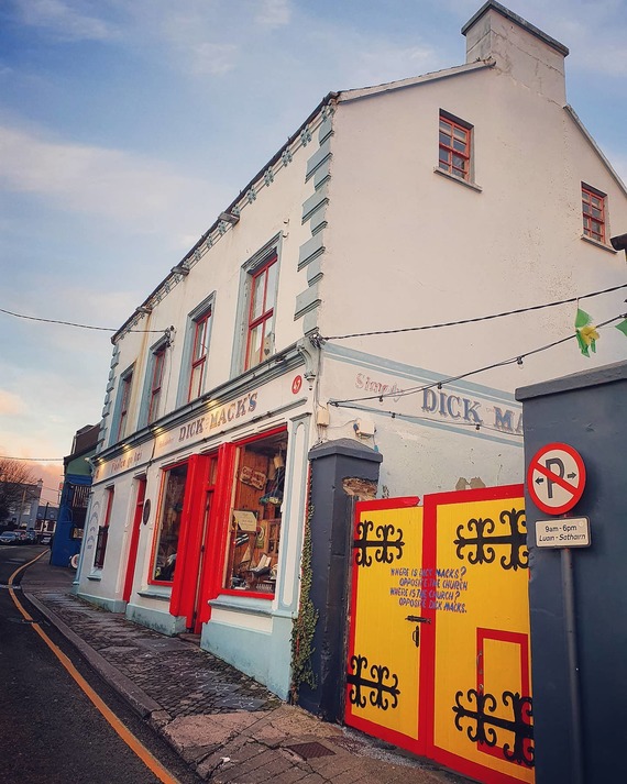 Dick Mack's in the heart of Dingle town Dick Mack's in the heart of Dingle town