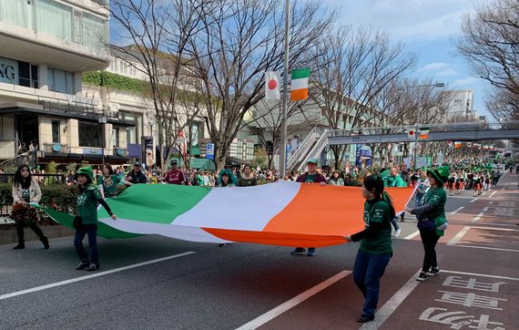 St. Patrick's Day in Tokyo is a surprisingly major public event St. Patrick's Day in Tokyo is a surprisingly major public event
