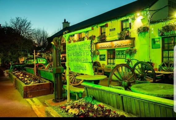 Johnnie Fox’s, the 'highest pub in Ireland' Johnnie Fox’s, the 'highest pub in Ireland'