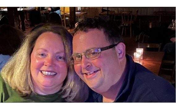 Bernadette Gavin Palmieri and her husband Brian. Bernadette Gavin Palmieri and her husband Brian.