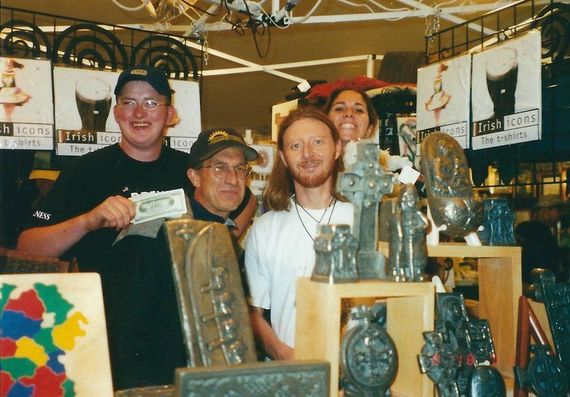 Real Irish Gifts selling at the Milwaukee Irish Festival in 2000 Real Irish Gifts selling at the Milwaukee Irish Festival in 2000