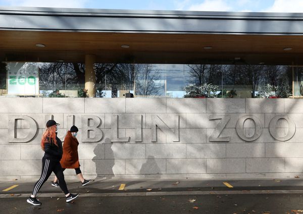 The front of Dublin Zoo in Phoenix Park The front of Dublin Zoo in Phoenix Park