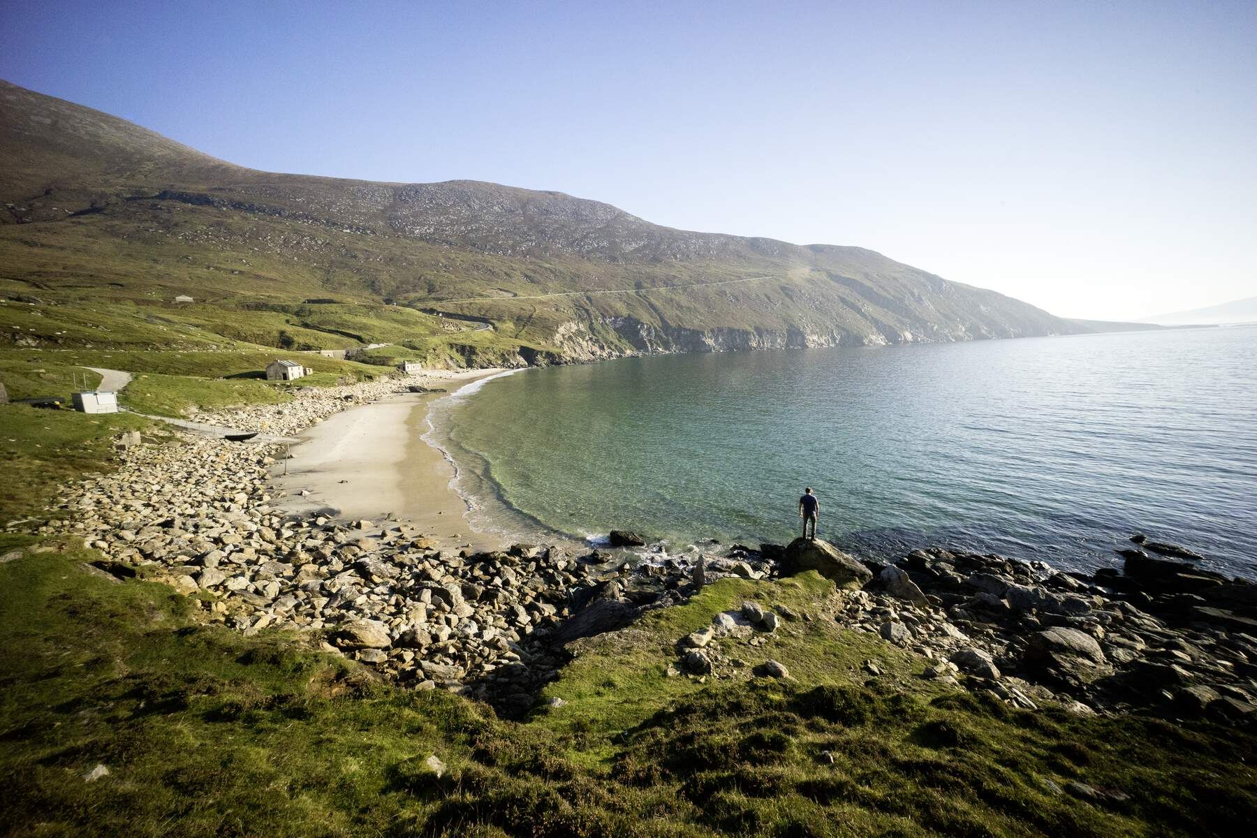 Keem Bay is one of the most picturesque bays in Ireland Keem Bay is one of the most picturesque bays in Ireland