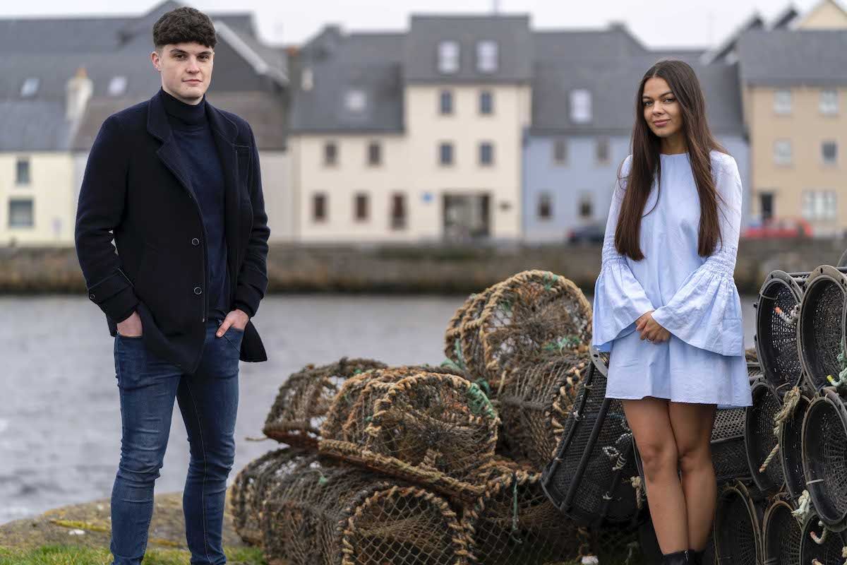 Seamus O Flaharta and Sibeal Ni Chasaide. Seamus O Flaharta and Sibeal Ni Chasaide.