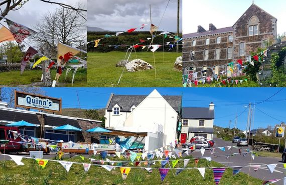 The different locations of the flags for the Scáth le Chéile project. Deirdre McKenna Twitter The different locations of the flags for the Scáth le Chéile project. Deirdre McKenna Twitter