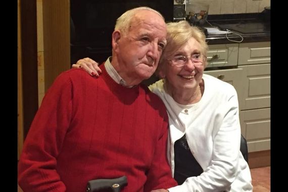 Mike and Margaret Fogarty. Mike and Margaret Fogarty.