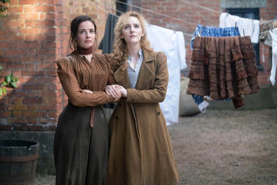 Laura Donnelly and Ann Skelley in HBO's new fantasy drama The Nevers Laura Donnelly and Ann Skelley in HBO's new fantasy drama The Nevers