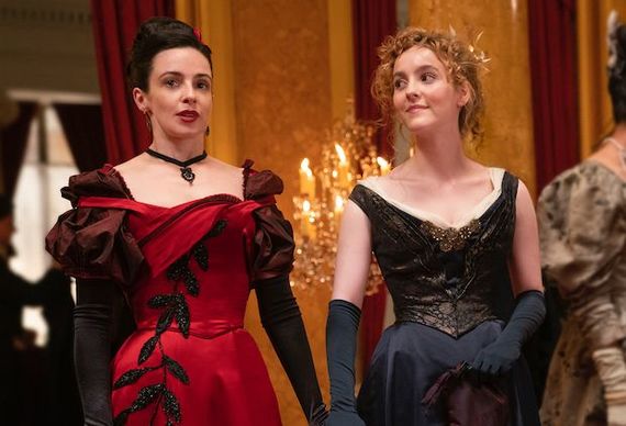 Laura Donnelly and Ann Skelley in HBO's new fantasy drama The Nevers Laura Donnelly and Ann Skelley in HBO's new fantasy drama The Nevers