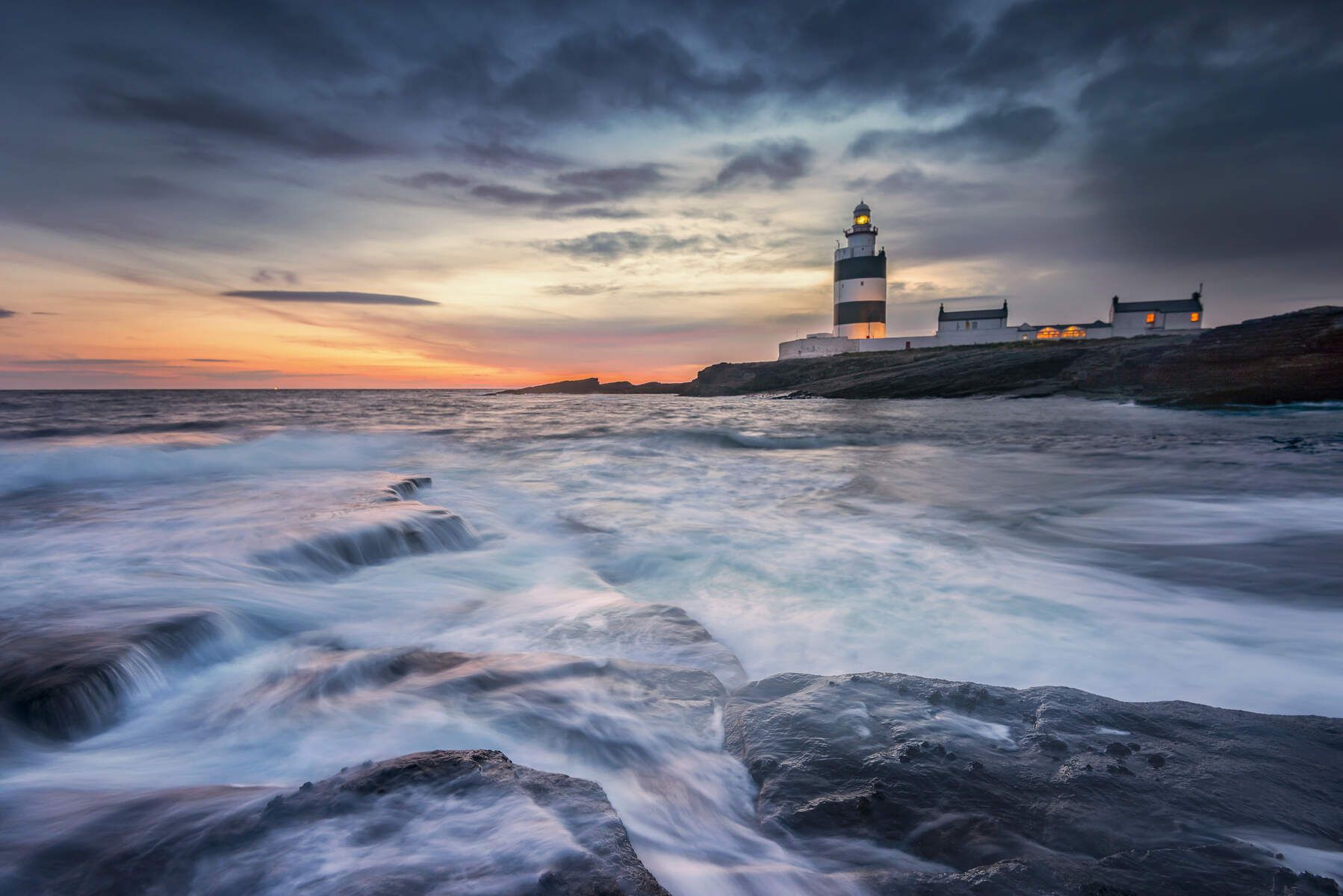 Hook Head is one of the world’s oldest, and still operating lighthouses Hook Head is one of the world’s oldest, and still operating lighthouses