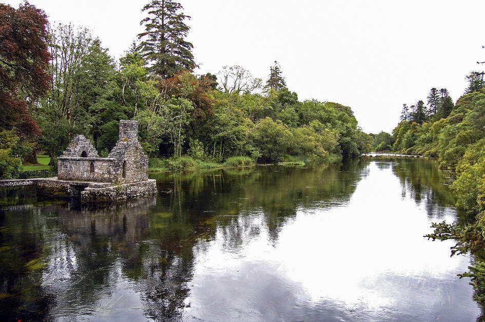 Monk's fishing house, in Cong, County Mayo. Monk's fishing house, in Cong, County Mayo.