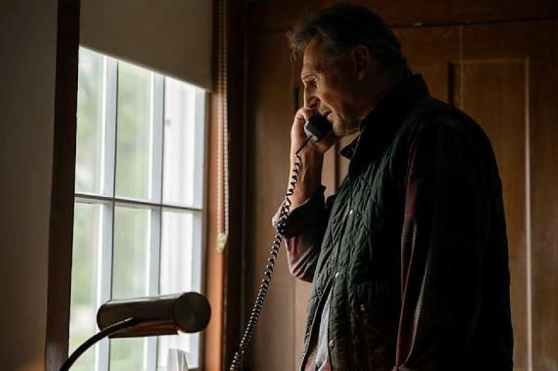 Liam Neeson in The Marksman.