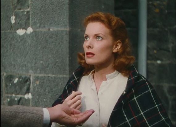 Maureen O'Hara in "The Quiet Man". Maureen O'Hara in "The Quiet Man".
