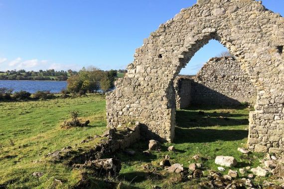 Rindoon Deserted Medieval Village, County Roscommon. Rindoon Deserted Medieval Village, County Roscommon.