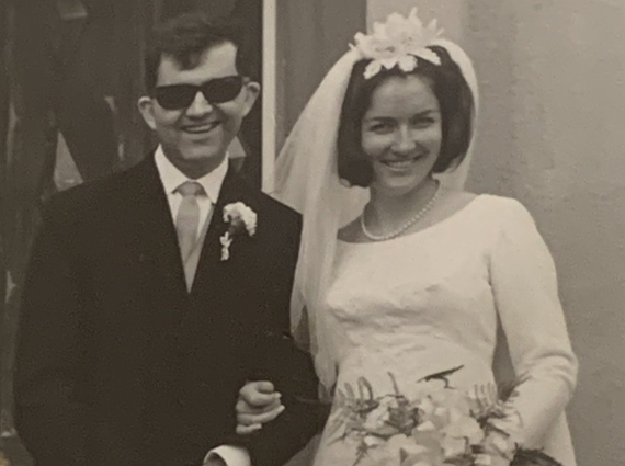 Vincie and Kathleen on their wedding day in 1967. Vincie and Kathleen on their wedding day in 1967.