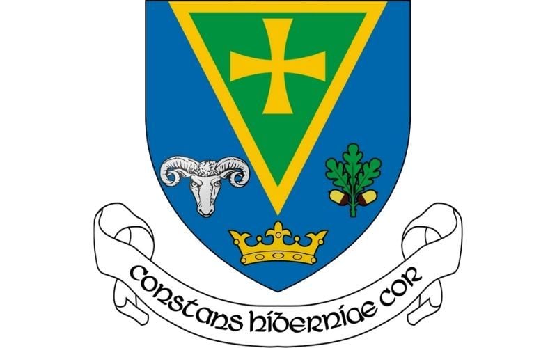 Roscommon Coat of Arms. (CelticBrowne /Creative Commons Attribution-Share Alike 4.0 International)