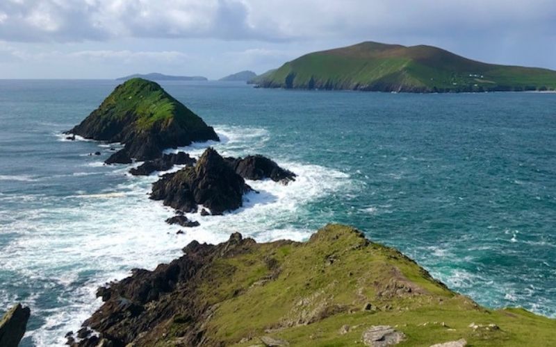 Dunmore Head along the Slea Head Drive. Catherine Devane Dunmore Head along the Slea Head Drive. Catherine Devane