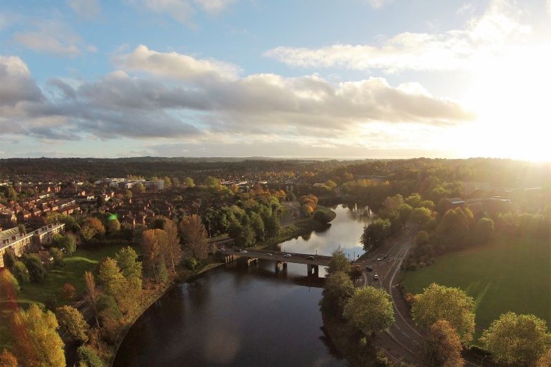 River Lagan at Stranmillis. (Getty Images)