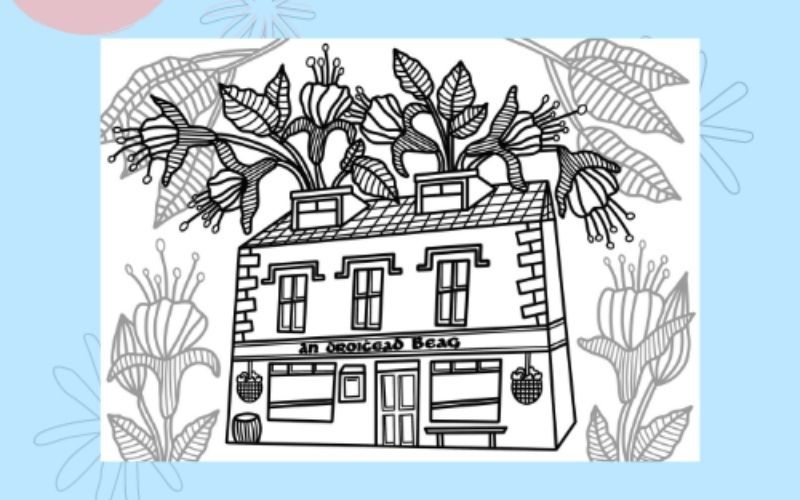 The coloring book will include drawings associated with West Kerry. Submission by @the.goddess.revolution The coloring book will include drawings associated with West Kerry. Submission by @the.goddess.revolution