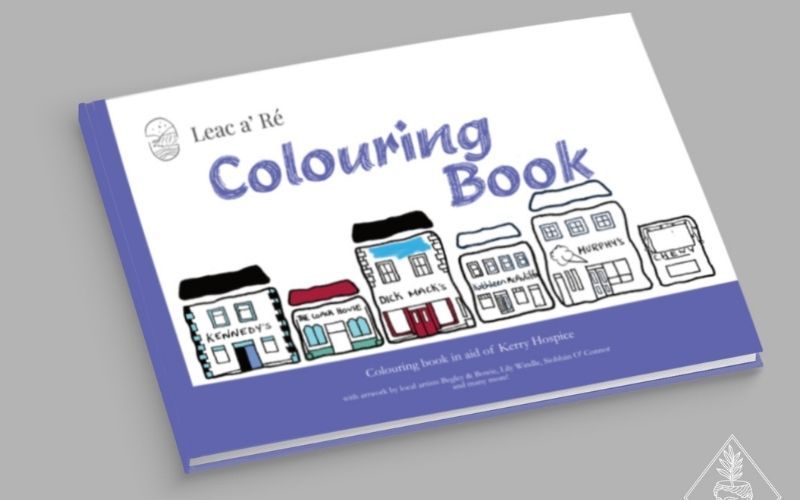 Proof cover of the coloring book Proof cover of the coloring book