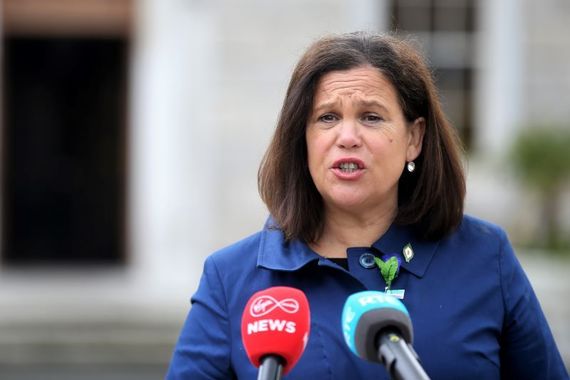 Sinn Féin President Mary Lou McDonald. Sinn Féin President Mary Lou McDonald.
