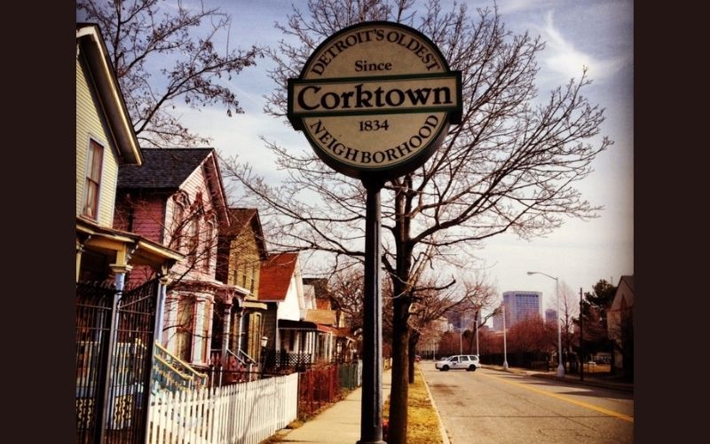 Corktown in Detroit. WikiCommons/RobertDuffner Corktown in Detroit. WikiCommons/RobertDuffner