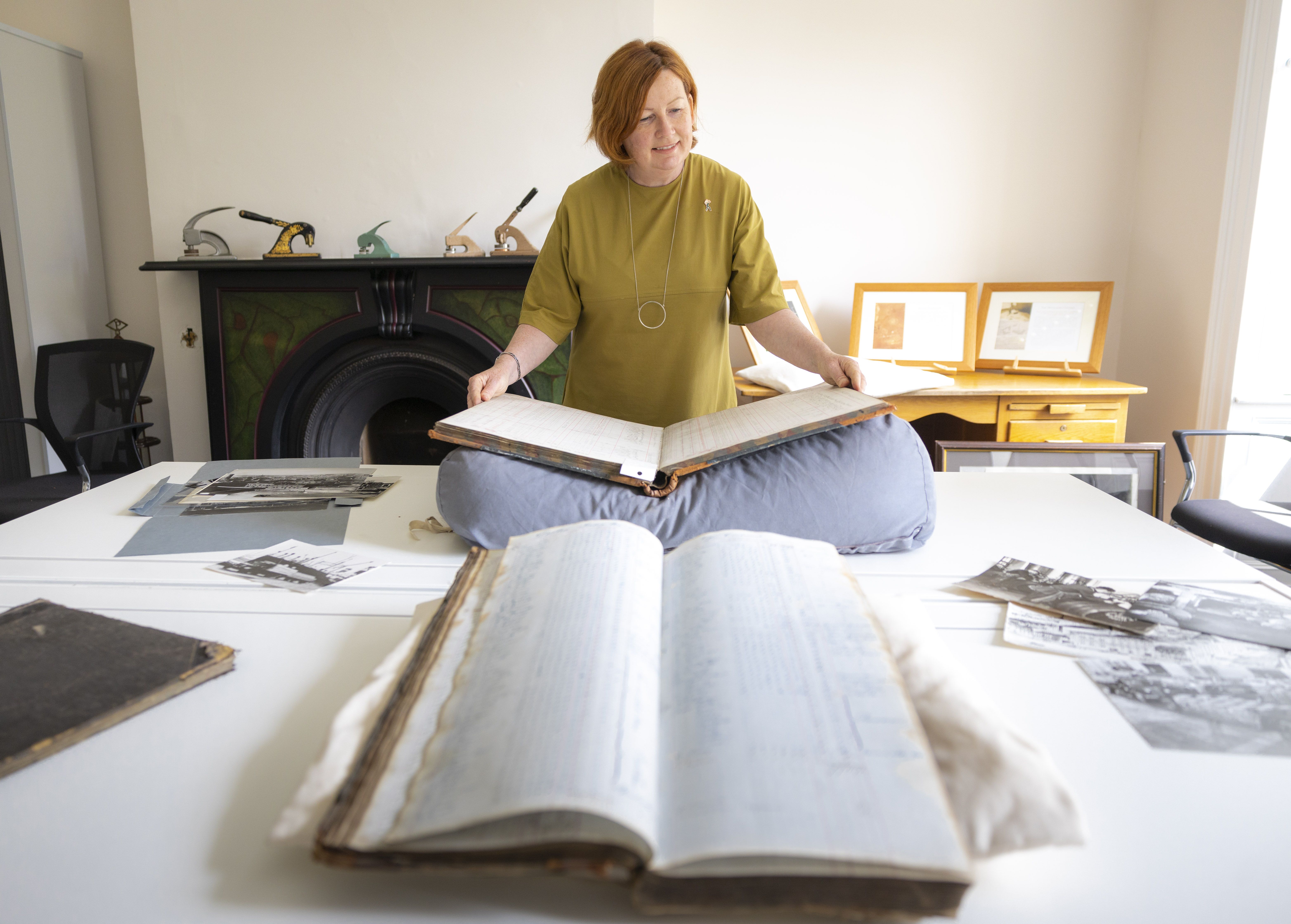 Pictured in the Archive at Midleton Distillery is Carol Quinn Pictured in the Archive at Midleton Distillery is Carol Quinn