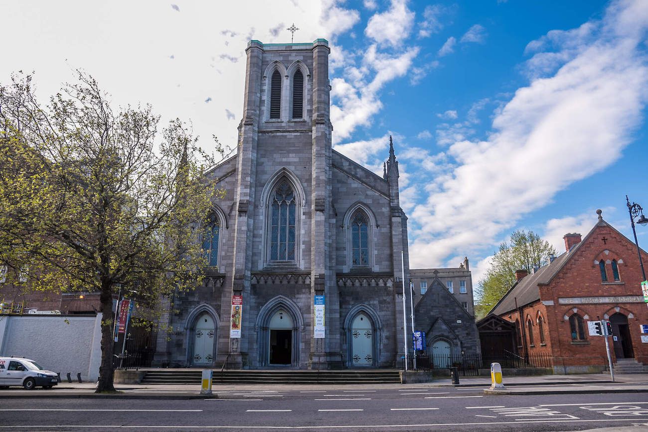 St. James' Church, in Dublin. St. James' Church, in Dublin.