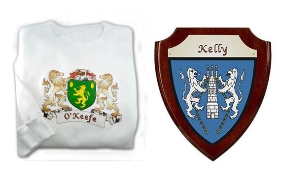 Tinker's Cart offers 100's of names and lots of items that can be customized with your family crest Tinker's Cart offers 100's of names and lots of items that can be customized with your family crest