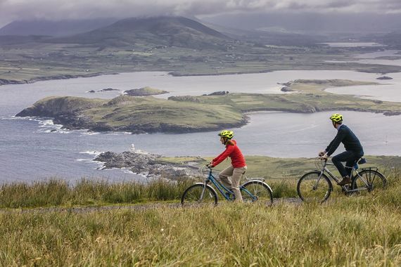 Bike rides on Valentia Island, County Kerry. Bike rides on Valentia Island, County Kerry.