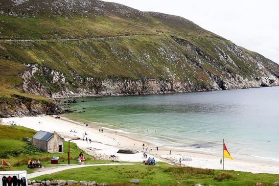Keem Strand, County Mayo. Keem Strand, County Mayo.