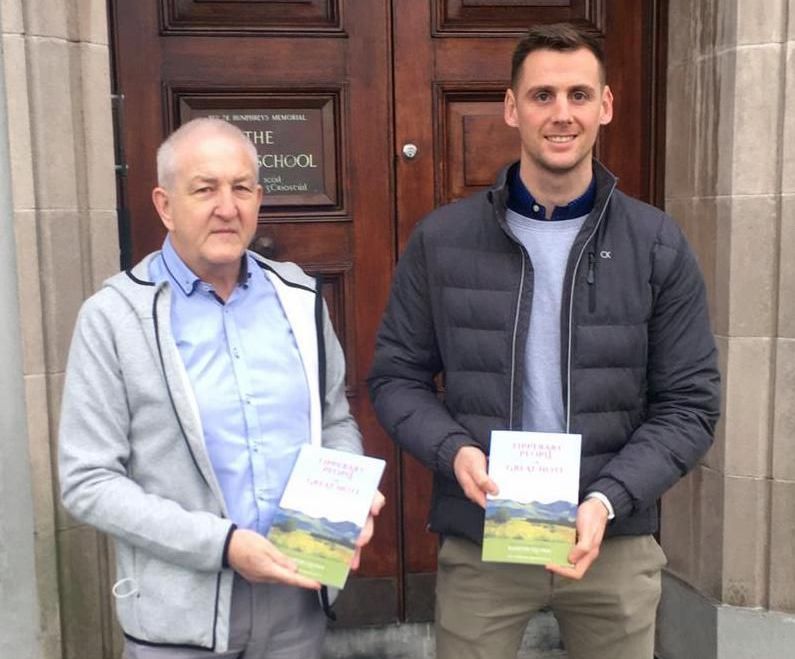 Martin Quinn with Tipperary Senior Football Captain, Conor Sweeney, at the launch of his book, 'Tipperary People of Great Note' Martin Quinn with Tipperary Senior Football Captain, Conor Sweeney, at the launch of his book, 'Tipperary People of Great Note'
