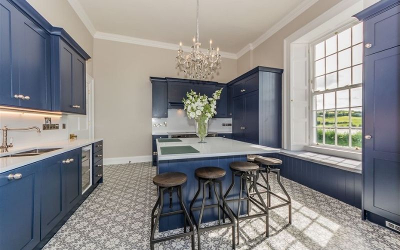 The bespoke fully fitted kitchen with premium appliances The bespoke fully fitted kitchen with premium appliances