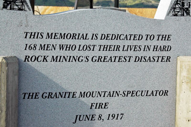 Granite Mountain Memorial in Butte, Montana. (Flickr / James St John CC BY 2.0)