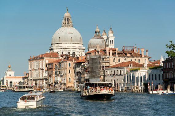 The Grand Canal in Venice The Grand Canal in Venice