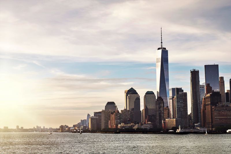 One World Trade Center in downtown Manhattan. (Getty Images)